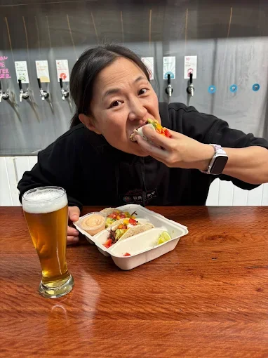 First bite of a Freak Eats taco - Freak Eats food truck gallery