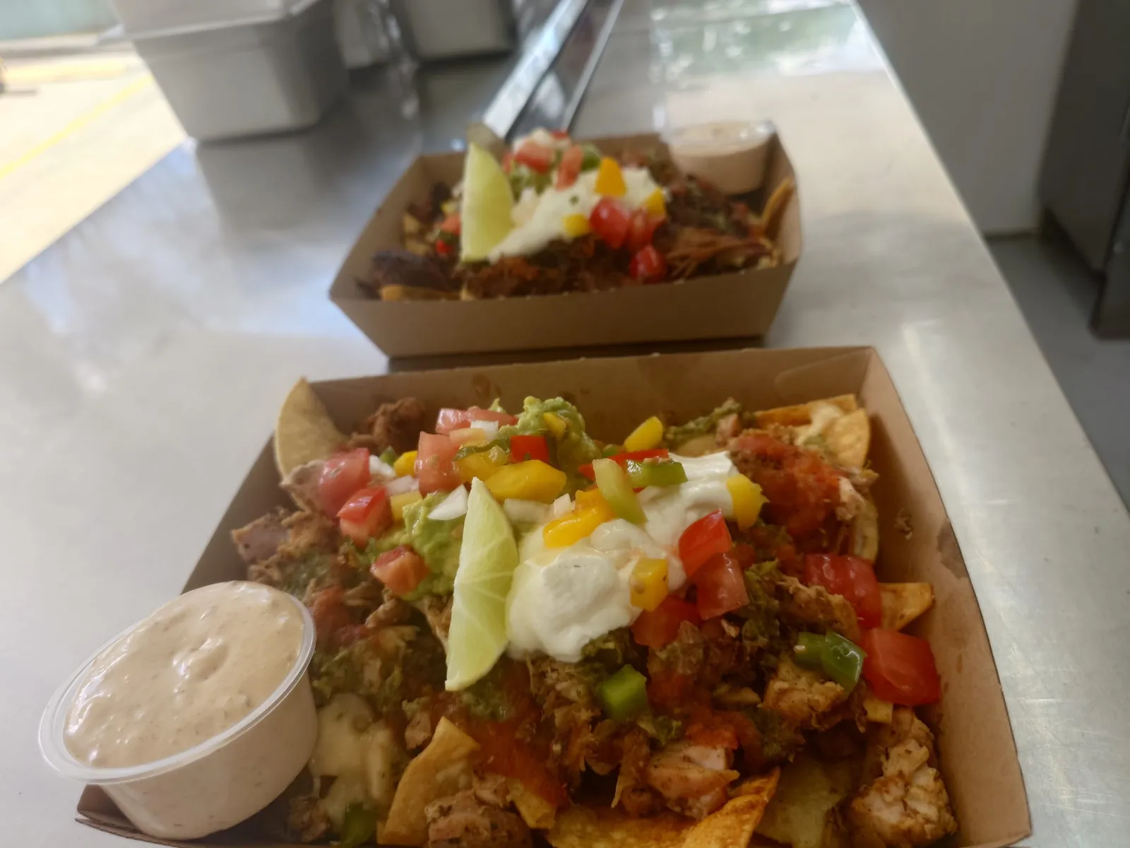 Loaded Tater Tots from the Freak Eats food truck