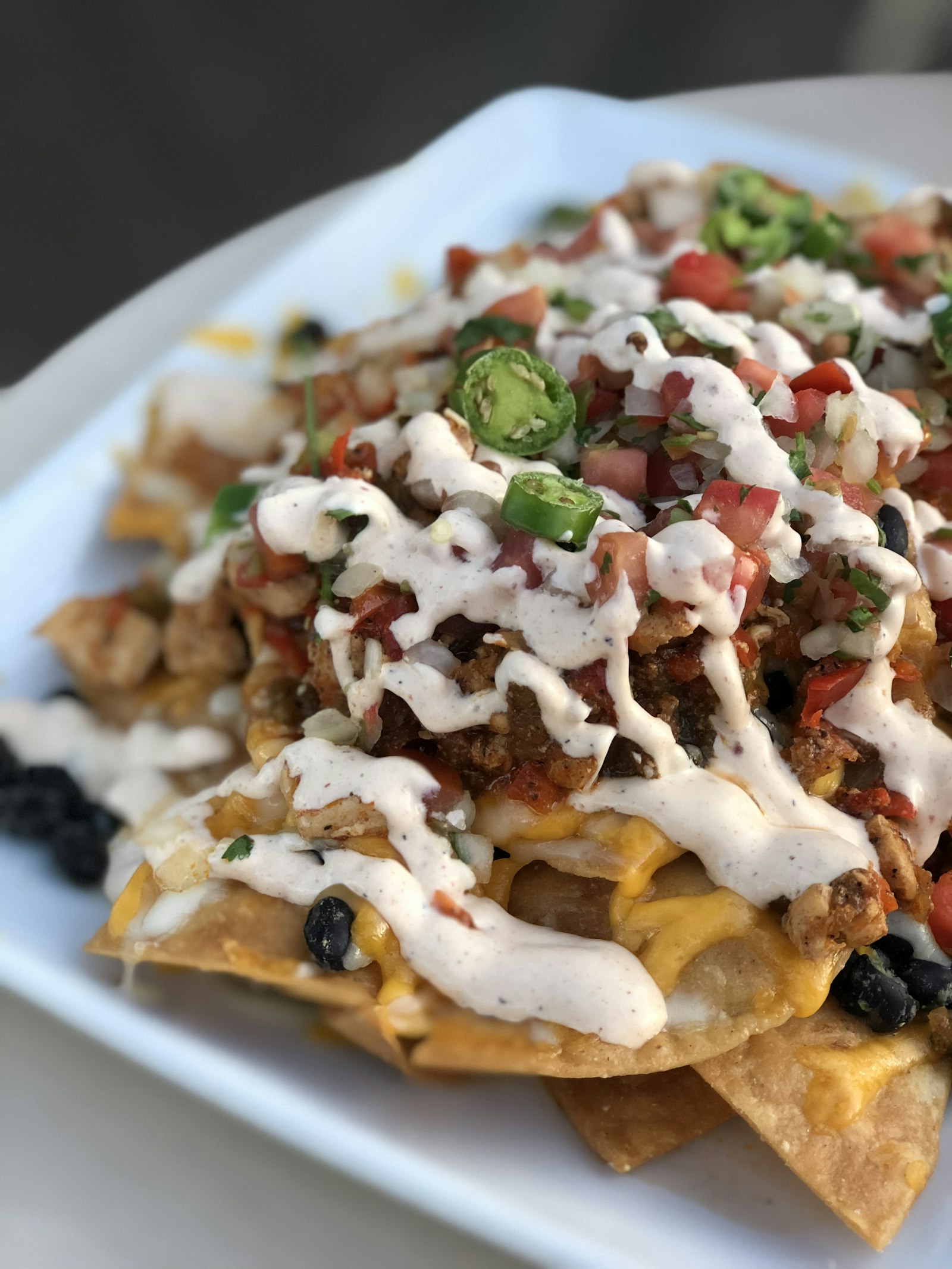 Freak Eats loaded nachos