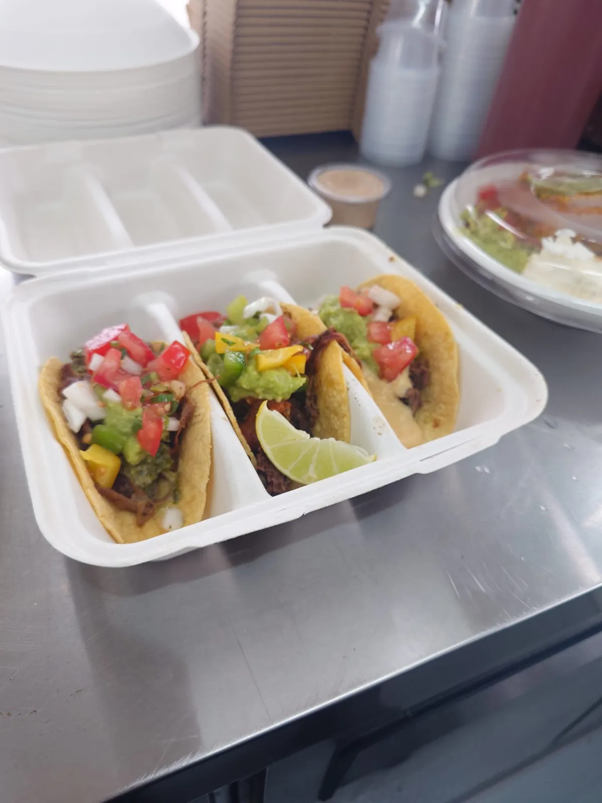 Tacos from the Freak Eats food truck